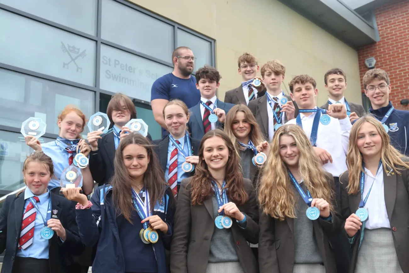 St Peter’s York team
