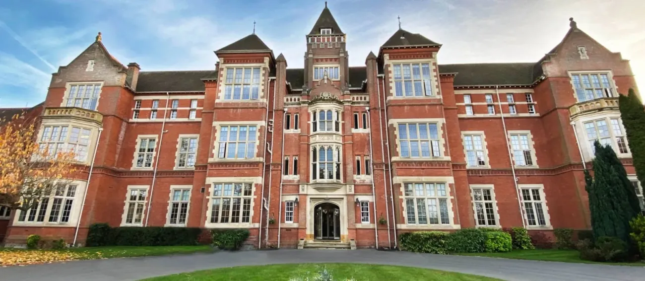 Warwick School Victorian red-brick main building